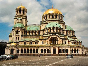 Alexander Nevski Kathedrale in Sofia